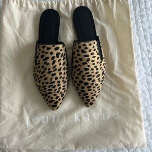 Jenni Kayne NWT Calf hair Mules  Size 39